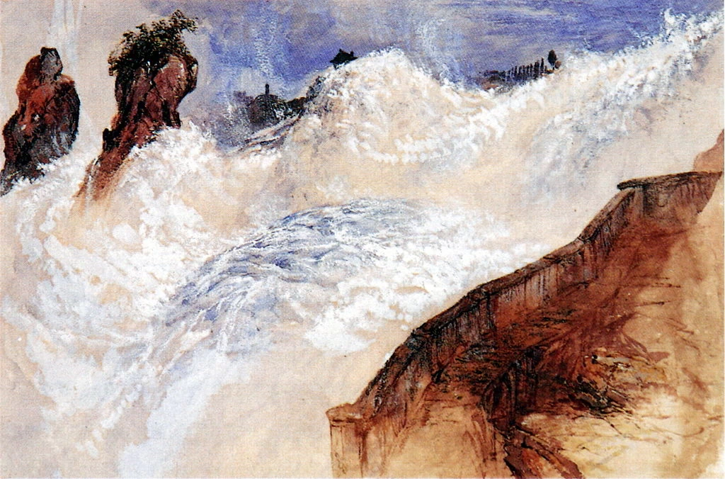 Falls of Schaffhausen, 1842